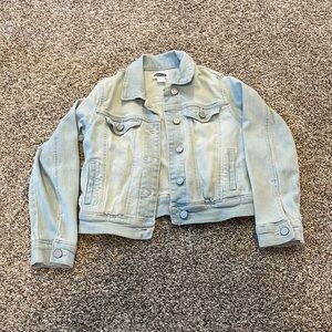 Old Navy jean jacket girls size 8